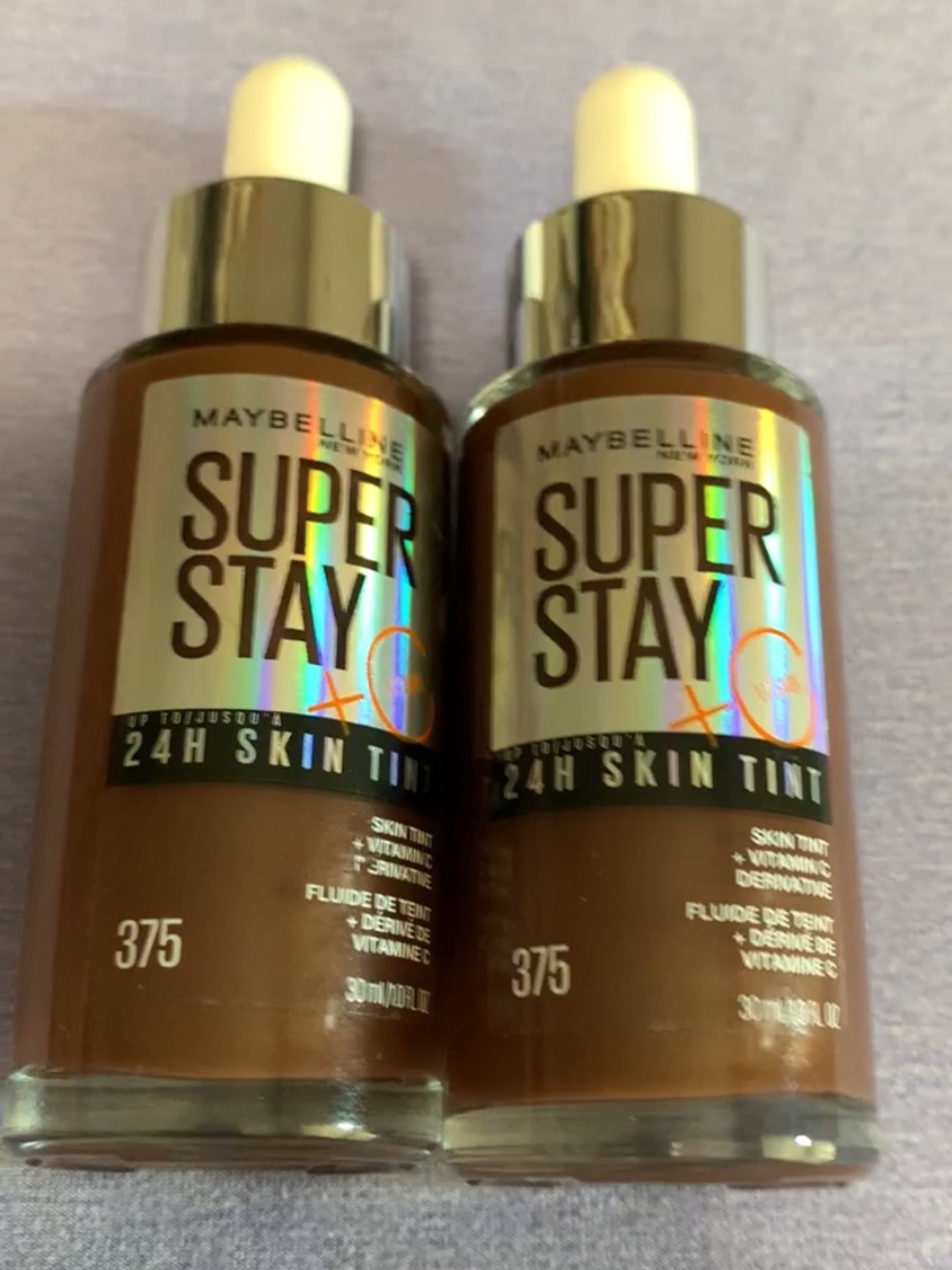 Maybelline Super Stay Super Stay Up to 24HR Skin Tint with Vitamin C, 375,